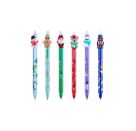 Radierbare Stifte Weihnachten, sortiert