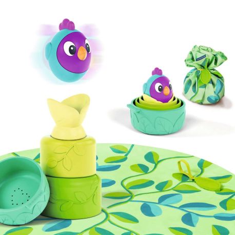 Ravensburger 4857 play+ Baby-Stapel-Puzzle: Vogelnest