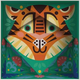 Ravensburger CreArt - Malen nach Zahlen 25863 - Do it together: Tiger - für Erwachsene und Kinder ab 7 Jahren