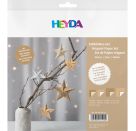 Faltblätter-Set „Sterne 20×20 cm | 80 g m , naturOrigami Paper Set Stars 20×20 cm | 80 gsm, naturalSet de papier orig