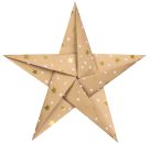 Faltblätter-Set „Sterne 20×20 cm | 80 g m , naturOrigami Paper Set Stars 20×20 cm | 80 gsm, naturalSet de papier orig