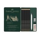 Faber-Castell Set Pitt Graphite Matt 11er Metalletui