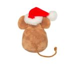 Teddy Hermann Weihnachtsmaus mit Keks, 11 cm