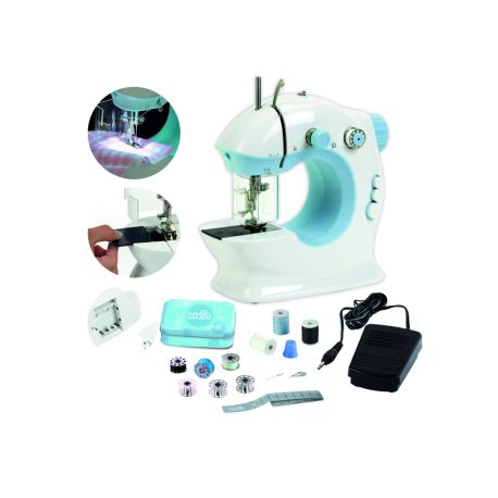 Nähmaschine für Kinder, blau