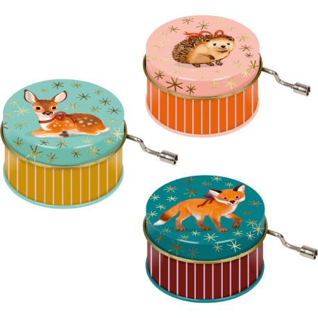 Kleine Metall-Spieluhr