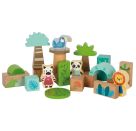 Holzbausteine Jungle Friends