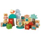 Holzbausteine Jungle Friends