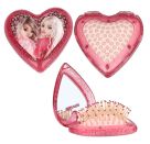 TOPModel Klapphaarbürste Herz LEOHEART