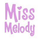 Miss Melody Malbuch mit Pailletten