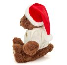 Weihnachtsteddy m. Pullover 30 cm