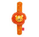 Plüschiges Glitzer-Schnapparmband