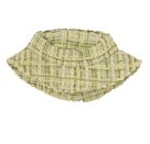 Monster Styles, Bouclé Latzhose mit Fischerhut, mintgrün, Größe 15 cm