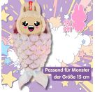 Monster Styles, Schlafsack im Meerjungfrau Design mit Schlaufe, Größe 15 cm