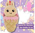 Monster Styles, Schlafsack im Eiswaffel Design mit Schlaufe, Größe 15 cm
