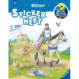 Ravensburger 32984 WWW Stickerheft: Ritter