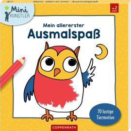 Mein allererster Ausmalspaß - 70 lustige Tiermotive