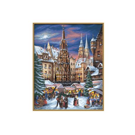 Malen nach Zahlen - Der Nürnberger Christkindelsmarkt