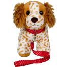 Welpe Frieda mit Leine