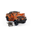 Abenteuerfahrzeug im Dschungel