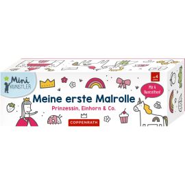 Meine erste Malrolle - Prinzessin, Einhorn   Co.