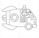 Mein erster Klipp-Klapp-Malspaß - 400 mögliche Fahrzeuge