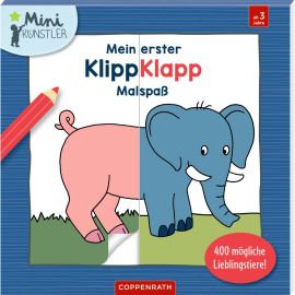 Mein erster Klipp-Klapp-Malspaß - 400 mögliche Lieblingstiere