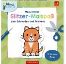 Mein erster Glitzer-Malspaß zum Schneiden und Prickeln - 32 Tierbaby-Motive