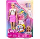 Barbie Haarspiel Puppe Regenbogen Glitzer