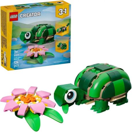 LEGO® Creator 31377 Schildkröte mit Seerose