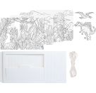 Karton Theater Dinosaurier