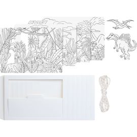 Karton Theater Dinosaurier