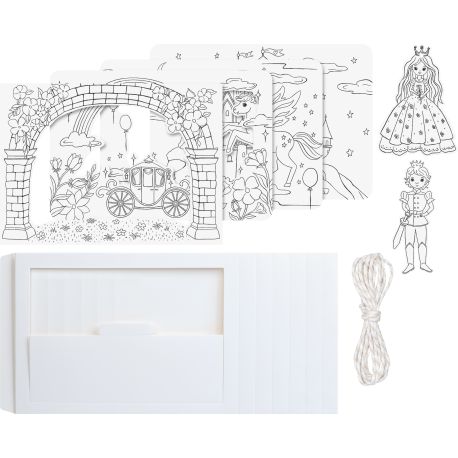 Karton Theater Prinzessin