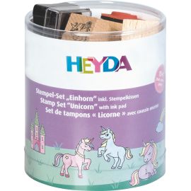 Stempelset Einhorn