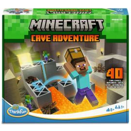 ThinkFun Minecraft Cave Adventure - Das spannende Logikspiel aus der Welt von Minecraft  - ab 8 Jahren
