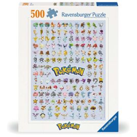 Erwachsenenpuzzle 500 Teile - Pokémon