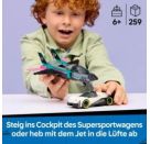 LEGO® City 60489 Düsenflieger vs. Rennauto