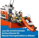 LEGO® City 60504 Rettungsboot der Küstenwache mit Hubschrauber