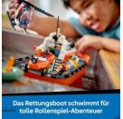 LEGO® City 60504 Rettungsboot der Küstenwache mit Hubschrauber