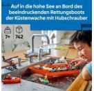 LEGO® City 60504 Rettungsboot der Küstenwache mit Hubschrauber