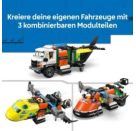LEGO® City 60505 Kombinationsset mit Flugzeug, Wartungsfahrzeug und Luftkissenboot