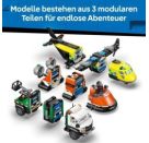LEGO® City 60505 Kombinationsset mit Flugzeug, Wartungsfahrzeug und Luftkissenboot