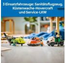 LEGO® City 60505 Kombinationsset mit Flugzeug, Wartungsfahrzeug und Luftkissenboot