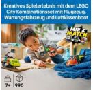 LEGO® City 60505 Kombinationsset mit Flugzeug, Wartungsfahrzeug und Luftkissenboot