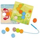 Fädelspiel Holztiere