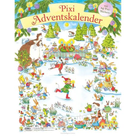 Pixi Adventskalender 2026, 24 Teile