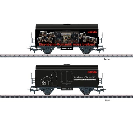 H0 Kühlwagen Eisenbahn Romant