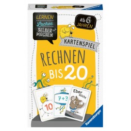 Ravensburger 80349 Lernen Lachen Selbermachen: Kartenspiel Rechnen bis 20
