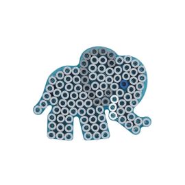 Hama® Bügelperlen Maxi Stiftplatte Kleiner Elefant.