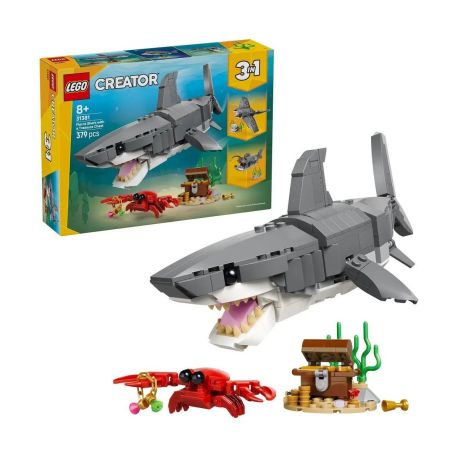 LEGO® Creator 31381 Wilder Hai mit Schatztruhe