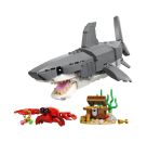 LEGO® Creator 31381 Wilder Hai mit Schatztruhe